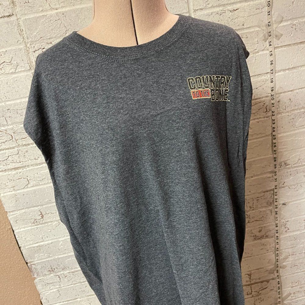 Country to the Bone Sleeveless tshirt  large